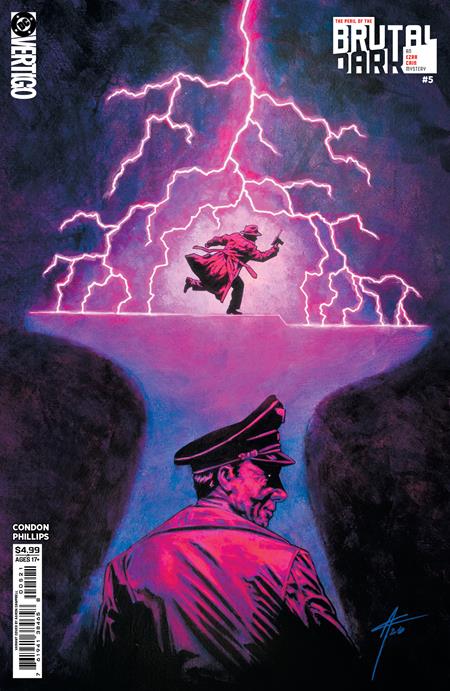 THE PERIL OF THE BRUTAL DARK AN EZRA CAIN MYSTERY #5 (OF 6) CVR B AARON CAMPBELL CARD STOCK VAR