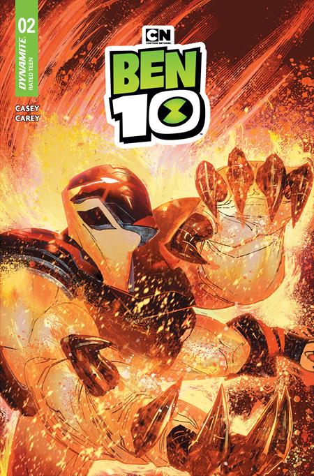BEN 10 #2 CVR A ROBERT CAREY (Signed by Joe Casy)