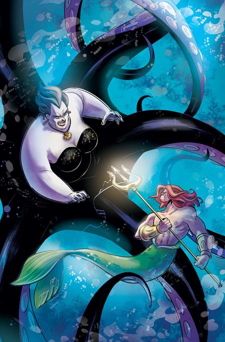 DISNEY VILLAINS URSULA #5 CVR J INC 1:20 GABRIELE BAGNOLI VIRGIN VAR