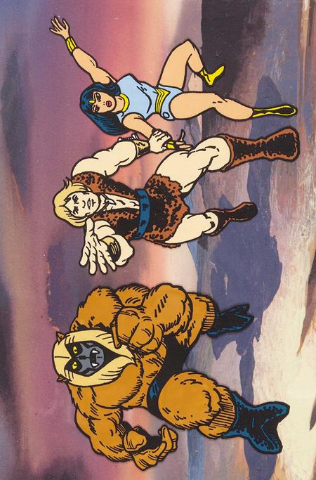 THUNDARR THE BARBARIAN #5 CVR L INC 1:7 JACK KIRBY MODEL SHEET VIRGIN VAR