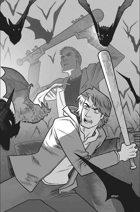 SUPERNATURAL #8 CVR K INC 1:5 JOHN AMOR LINE ART VIRGIN VAR
