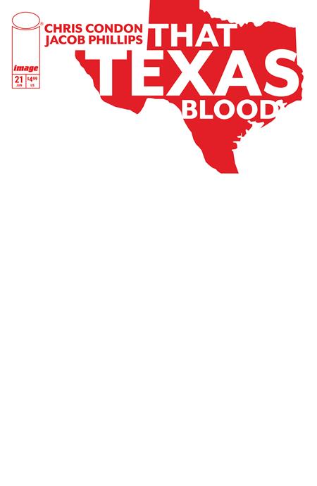 THAT TEXAS BLOOD #21 CVR D BLANK SKETCH VAR (Allocations May Occur)