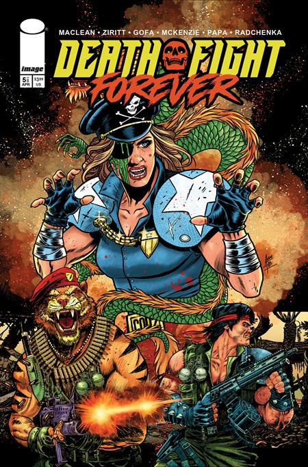 DEATH FIGHT FOREVER #5 (OF 5) CVR C INC 1:25 ANDY BELANGER VAR