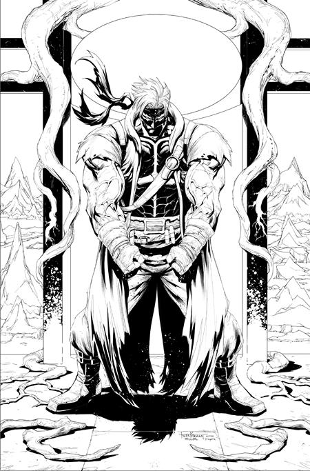 FINAL BOSS #7 CVR E INC 1:50 TYLER KIRKHAM VAR B&W