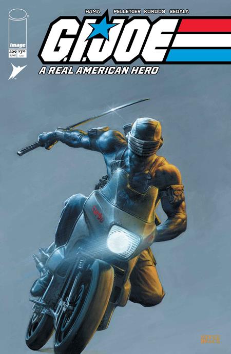 GI JOE A REAL AMERICAN HERO #329 CVR C INC 1:10 STEVE BEACH GEARS OF JOE VAR