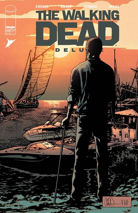 WALKING DEAD DELUXE #139 CVR B CHARLIE ADLARD & MAVE MCCAIG VAR
