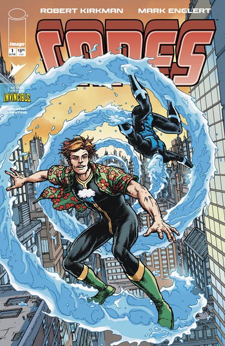 INVINCIBLE UNIVERSE CAPES #1 4TH PRINTING