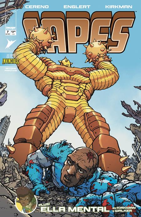 INVINCIBLE UNIVERSE CAPES #7 2ND PRINTING