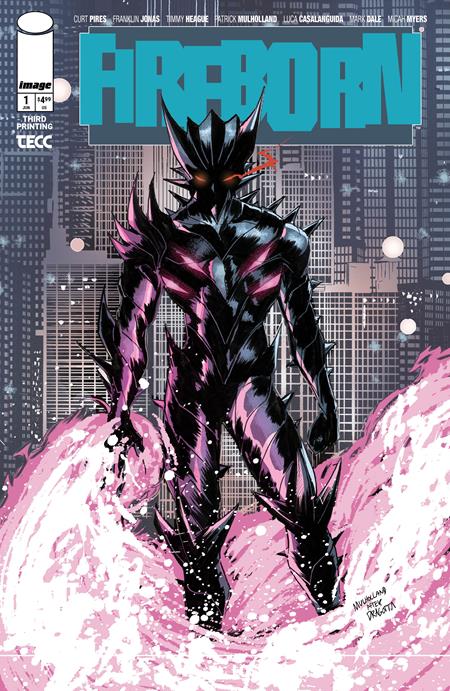 FIREBORN #1 3RD PRINTING