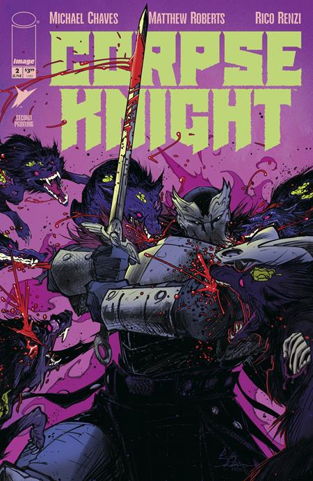 CORPSE KNIGHT #2 (OF 6) 2ND PRINTING