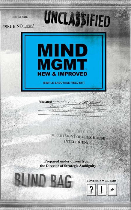 MIND MGMT NEW & IMPROVED #1 CVR C DAVID RUBIN & J H WILLIAMS III BLIND BAG VAR