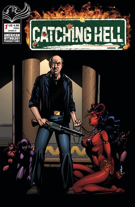 CATCHING HELL FEAT REGGIE BANNISTER #1 CVR D BUZ HASSON VAR