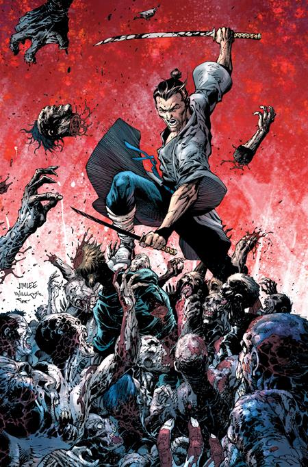 DEAD SAMURAI #8 CVR E INC 1:100 JIM LEE VIRGIN SIGNED VAR