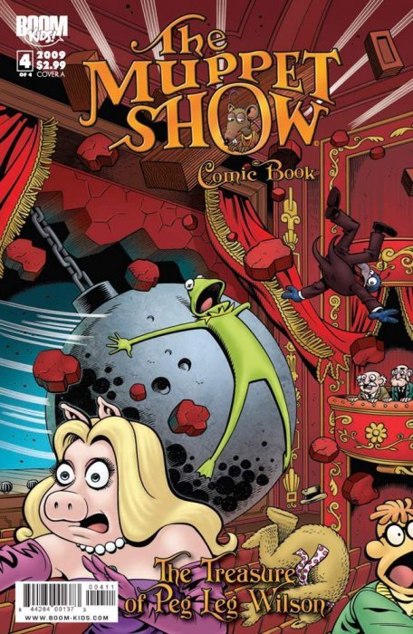 Muppet Show: Treasure of Peg-Leg Wilson (2009) #4 (Cover A)