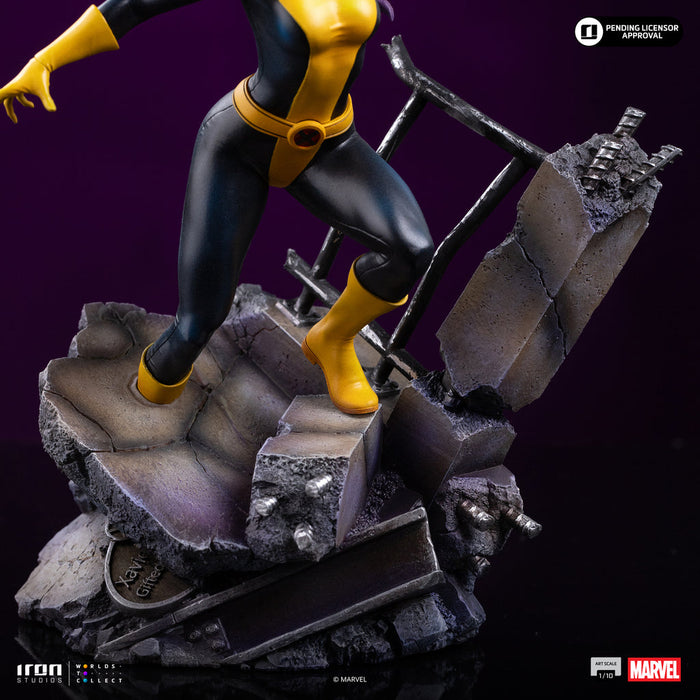 Statue Kitty Pride & Lockheed - X-Men Comics - BDS Art Scale 1/10 - Iron Studios