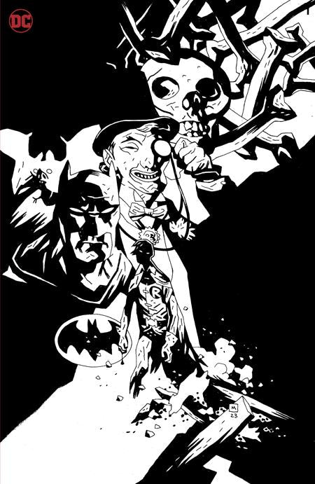 FROM THE DC VAULT DEATH IN THE FAMILY ROBIN LIVES #1 CVR C INC 1:25 MIKE MIGNOLA B&W VIRGIN CARD STOCK VAR
