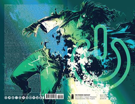 POWER FANTASY #1 Third Printing Cvr B Inc 1:10 Caspar Wijngaard Foil Var