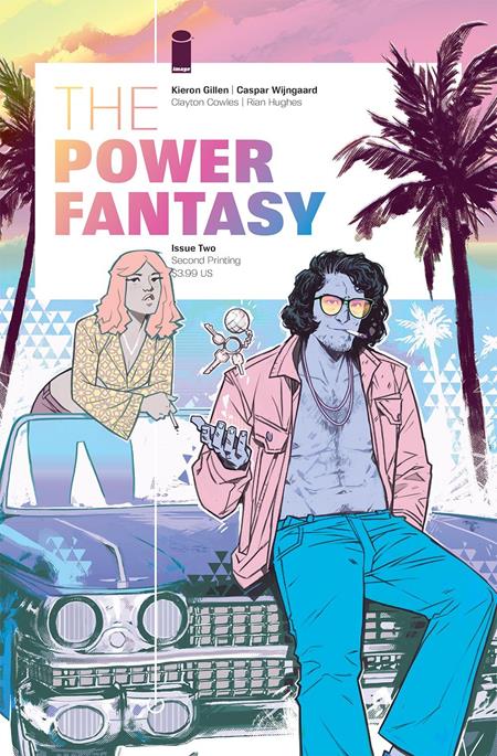 POWER FANTASY #2 Second Printing Cvr A Caspar Wijngaard