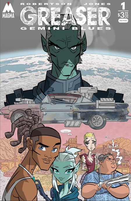 GREASER GEMINI BLUES #1 Second Printing