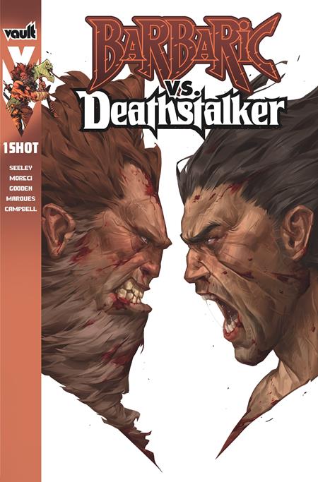 BARBARIC VS DEATHSTALKER (ONE SHOT) CVR C JOHN PATRICK GANAS VAR