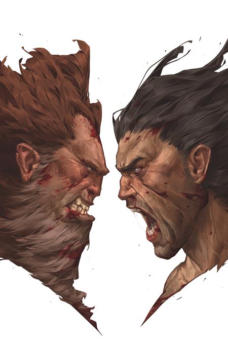BARBARIC VS DEATHSTALKER (ONE SHOT) CVR E JOHN PATRICK GANAS FULL ART VAR