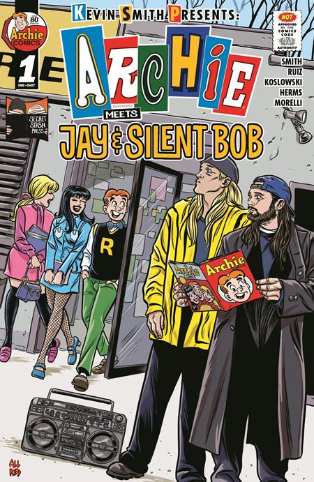 ARCHIE MEETS JAY AND SILENT BOB #1 (ONE SHOT) CVR H INC 1:25 MICHAEL ALLRED VAR