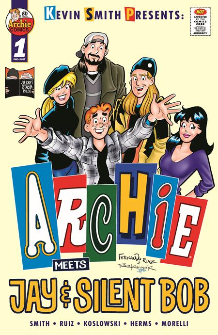 ARCHIE MEETS JAY AND SILENT BOB #1 (ONE SHOT) CVR I FERNANDO RUIZ RICH KOSLOWSKI FOIL VAR