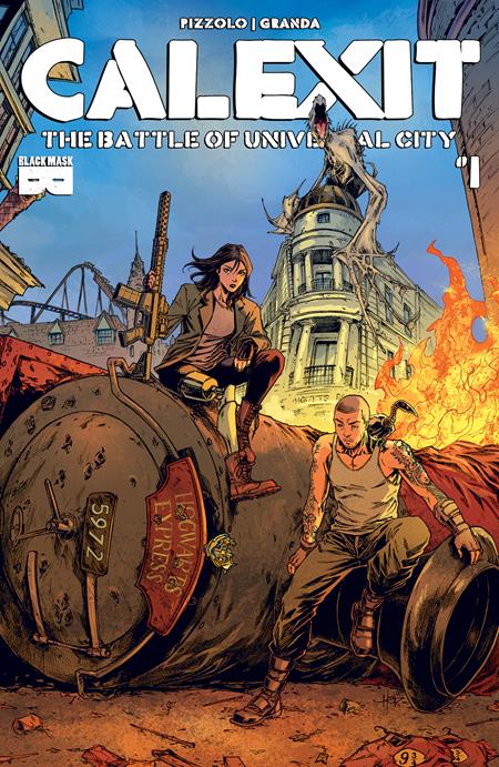 CALEXIT THE BATTLE OF UNIVERSAL CITY #1 (OF 3) CVR F INC 1:20 CREEES LEE ARTIST ED