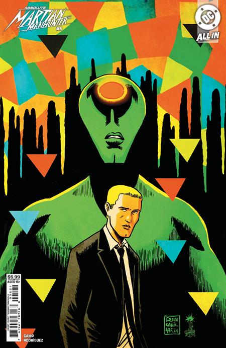 ABSOLUTE MARTIAN MANHUNTER #5 (OF 6) CVR B FRANCESCO FRANCAVILLA CARD STOCK VAR