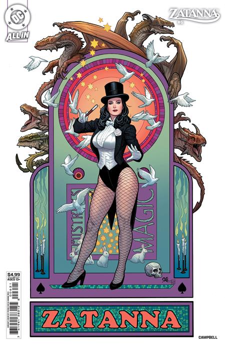 ZATANNA #6 (OF 6) CVR B FRANK CHO CARD STOCK VAR