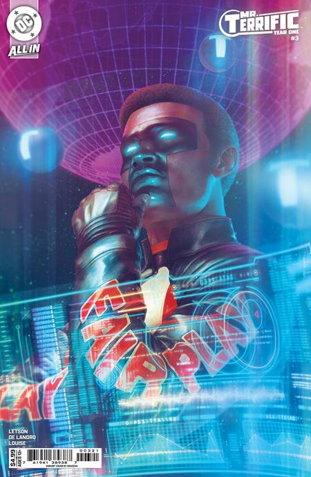 MR TERRIFIC YEAR ONE #3 (OF 6) CVR B RAHZZAH CARD STOCK VAR