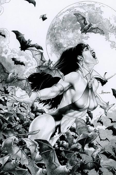 VAMPIRELLA (2025) #3 CVR Q 15 COPY INCV ANACLETO B&W VIRGIN