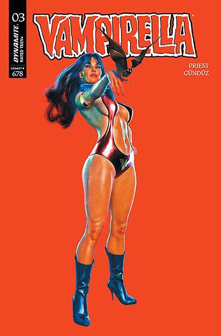 VAMPIRELLA (2025) #3 CVR ZB FOC 10 COPY INCV SPEARS RED