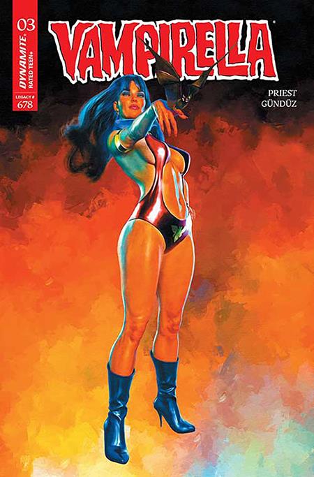 VAMPIRELLA (2025) #3 CVR ZC FOC 10 COPY INCV SPEARS BLACK