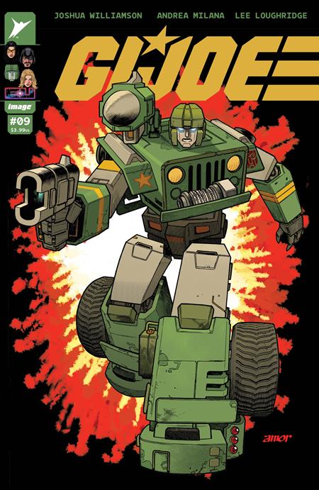 GI JOE #9 CVR D INC 1:25 JOHN AMOR VAR
