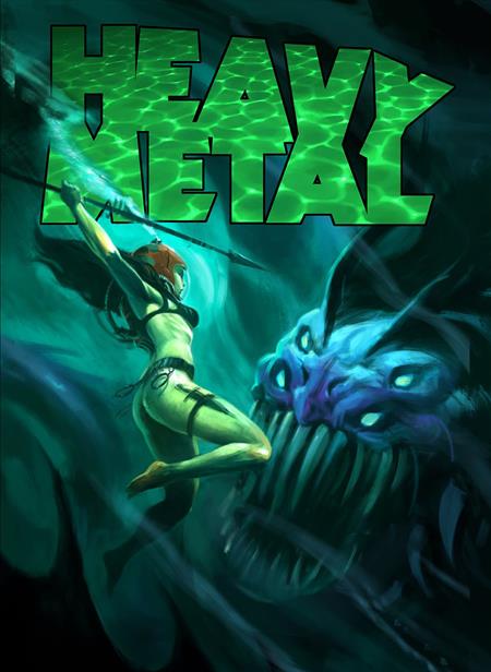 HEAVY METAL MAGAZINE #2 CVR B PATRICK REILLY VAR