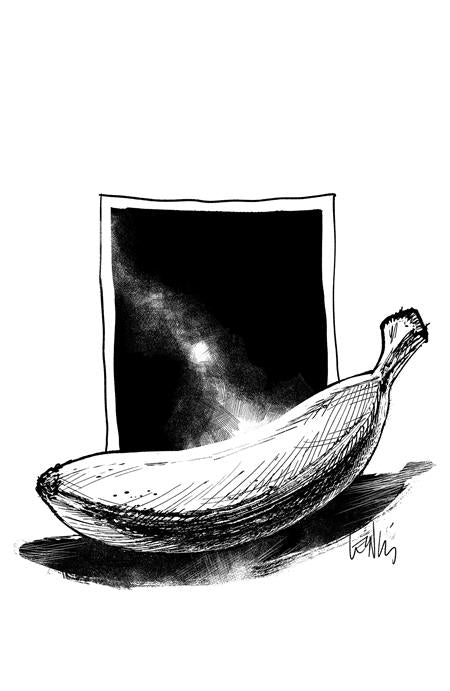BANANA NUMBER ONE #1 (ONE SHOT) CVR G INC 1:50 BANANA BY LEINIL FRANCIS YU VAR