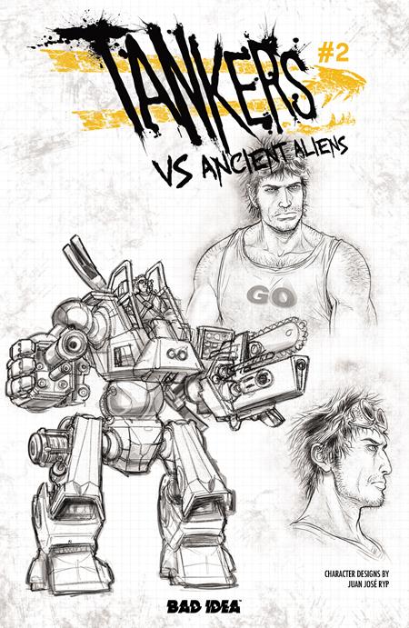 TANKERS VS ANCIENT ALIENS #2 (OF 4) CVR D INC 1: 20 JUAN JOSE RYP DESIGN VAR