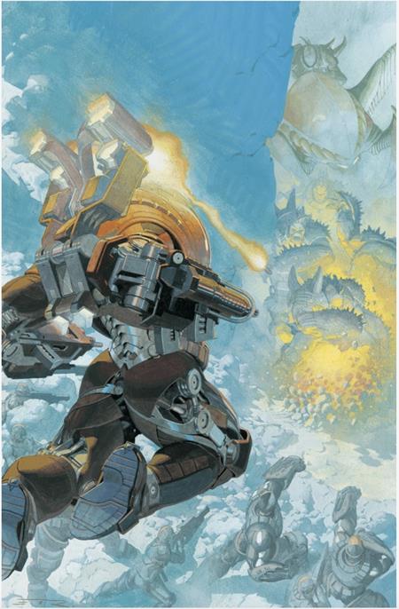 PLANET DEATH #1 (OF 4) 3RD PRINTING CVR B INC 1:20 ESAD RIBIC VIRGIN VAR