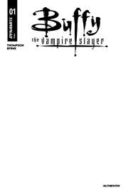 BUFFY THE VAMPIRE SLAYER (2026) #1 CVR H BLANK AUTHENTIX VAR