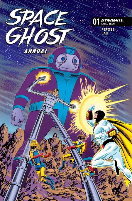 SPACE GHOST ANNUAL #1 (ONE SHOT) CVR D JERRY ORDWAY VAR
