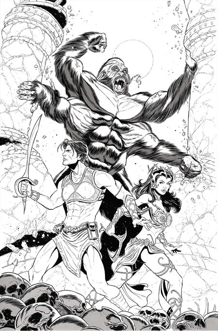 ALTERED STATES WARLORDS #2 CVR L INC 1:7 MARIANO BENITEZ CHAPO LINE ART VIRGIN VAR