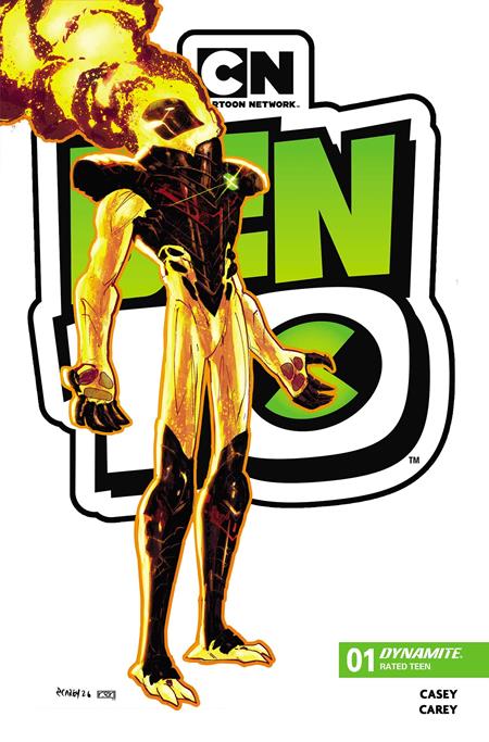 BEN 10 #1 3RD PRINTING CVR A ROBERT CAREY