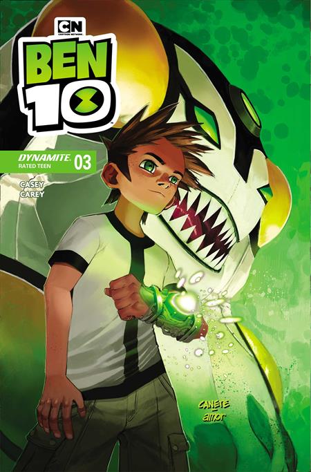 BEN 10 #3 CVR Q INC 1:7 ERIC CANETE FOIL VAR