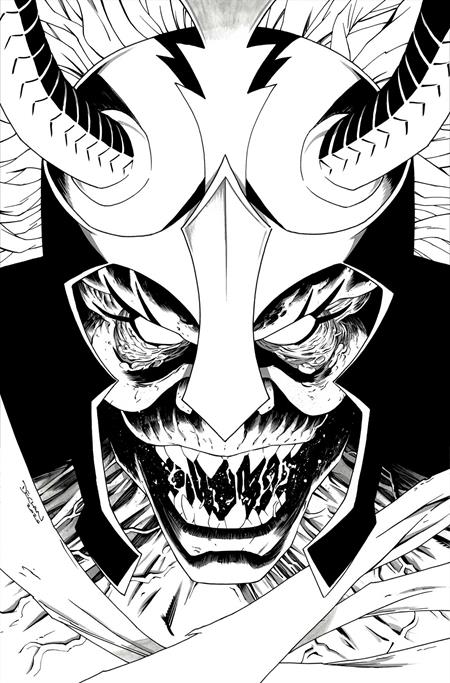 MUMM-RA THE EVER LIVING #4 CVR L INC 1:7 DECLAN SHALVEY LINE ART VIRGIN VAR