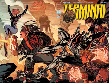 TERMINAL #1 CVR B ANDY KUBERT & DAVE MCCAIG CONNECTING WRAPAROUND VAR (Signed by Joe Casey)