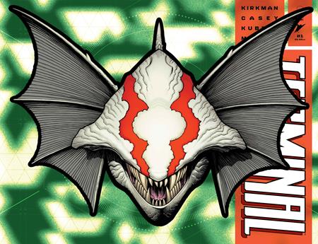 TERMINAL #1 CVR K ARTHUR ADAMS & ANDRES JUAREZ DIE CUT FOIL MASK VAR (Signed by Joe Casey)