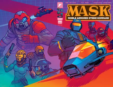 MASK #1 2ND PRINTING CVR B PYE PARR WRAPAROUND VAR