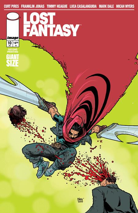 LOST FANTASY #10 2ND PRINTING