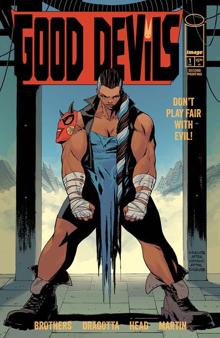 GOOD DEVILS DONT PLAY FAIR WITH EVIL (ONE SHOT) 2ND PRINTING CVR B NICK DRAGOTTA HOMAGE VAR
